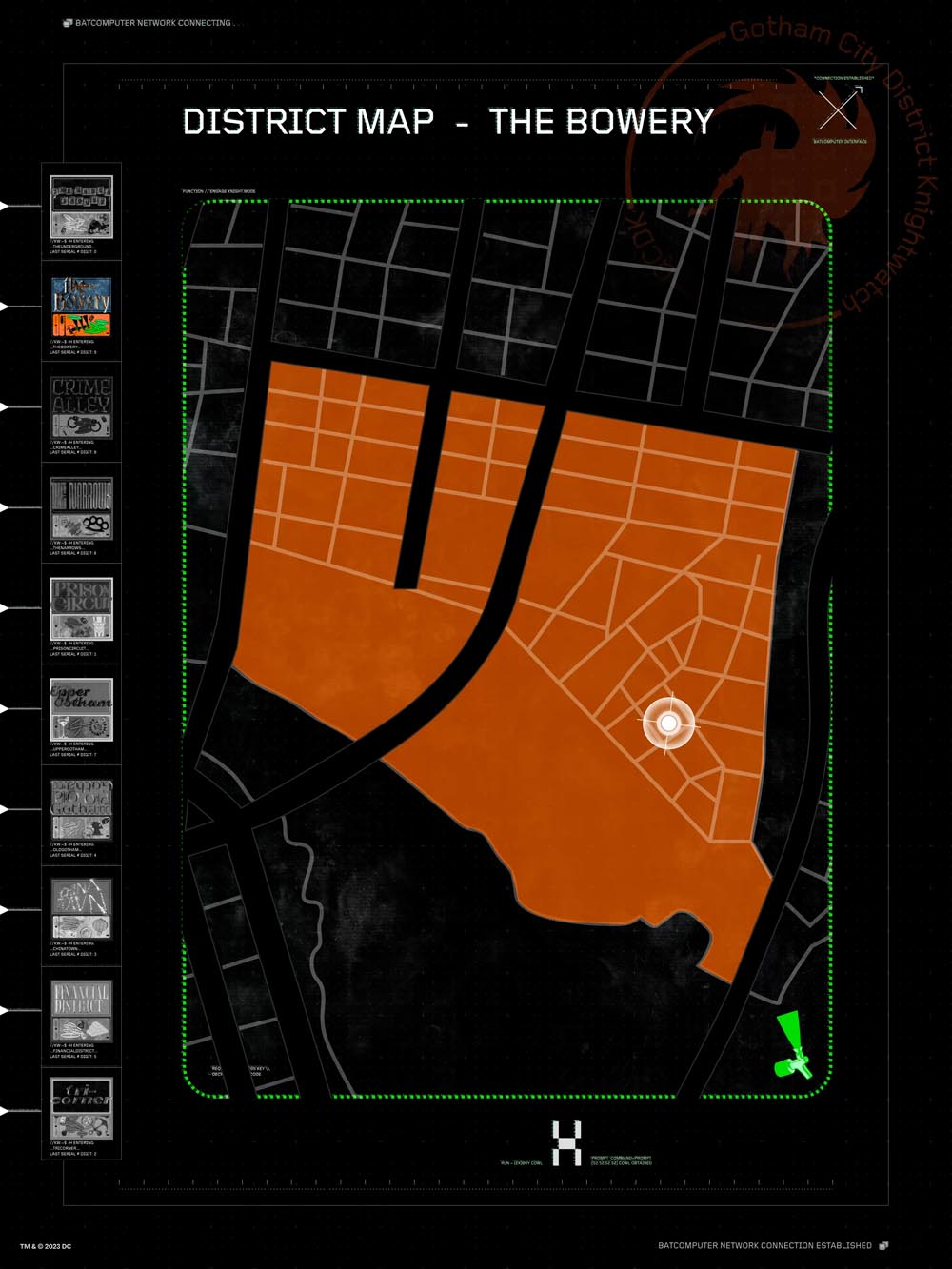 The Bowery Map